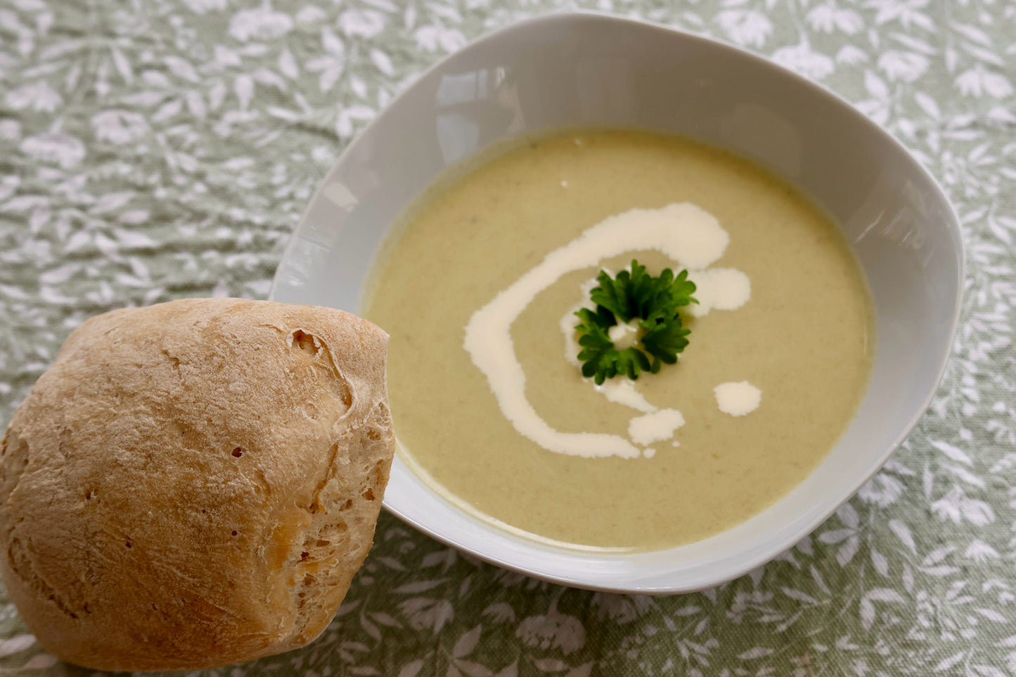 Cream of Leek and Potato Soup