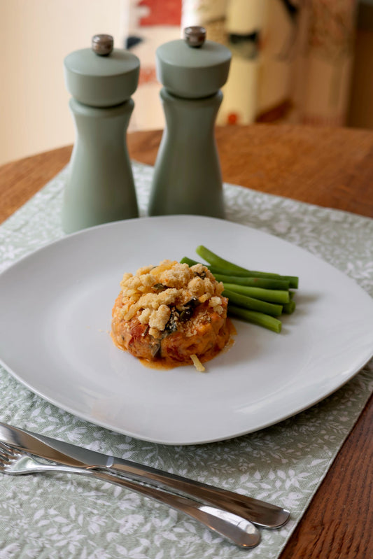 Seasonal Vegetable Crumble